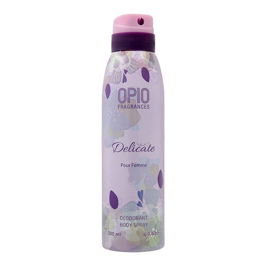 Opio Delicate Deodorant Body Spray, For Women, 200ml